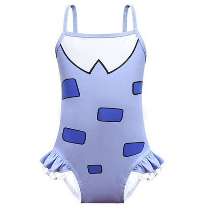 Girls One Piece Swimsuits Summer Quick Dry Beach Bathing Suit Swimwear Bathing Suit